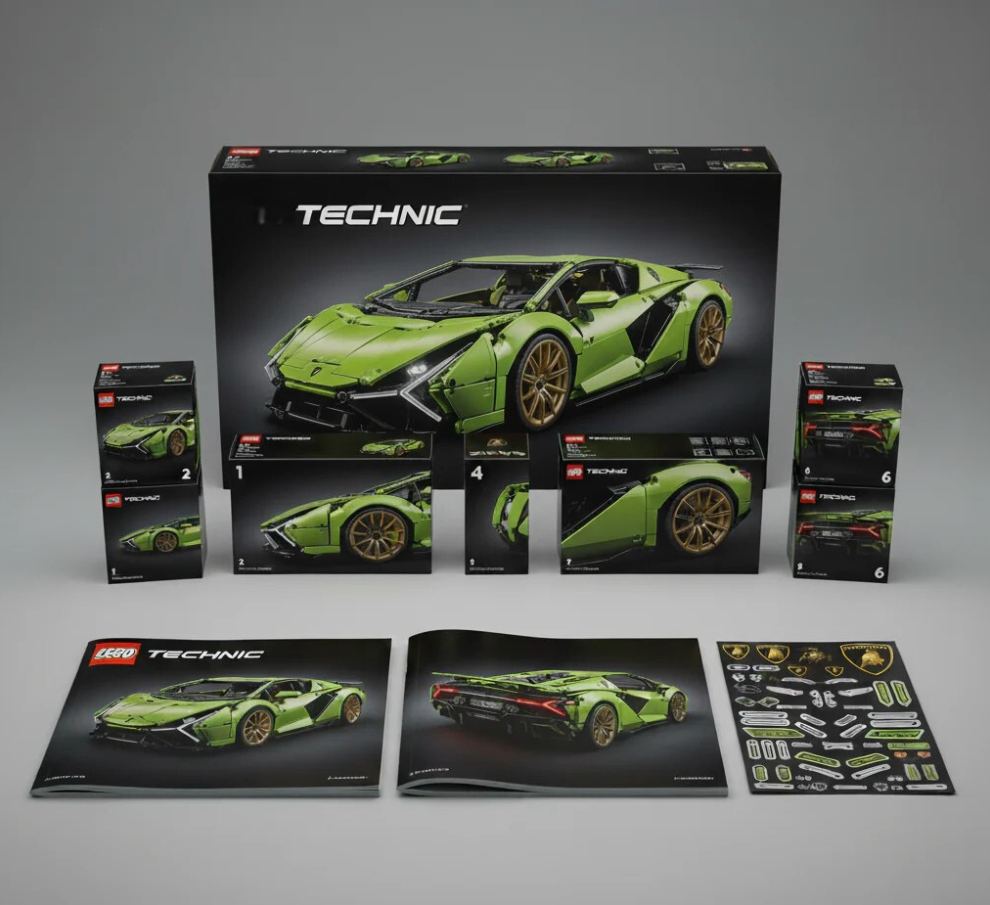 RB Lamborghini Sián FKP 37  (3588 pcs)