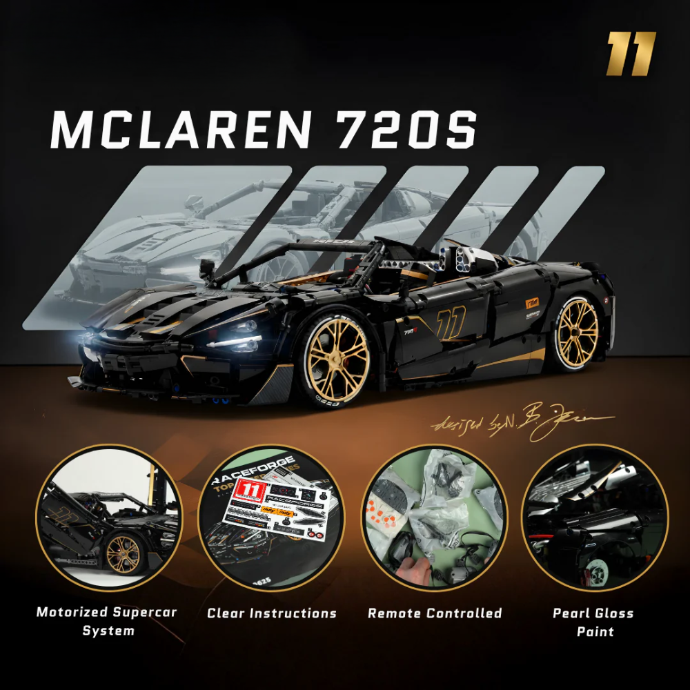 McLaren 720S RC Hypercar (3,672 pcs)