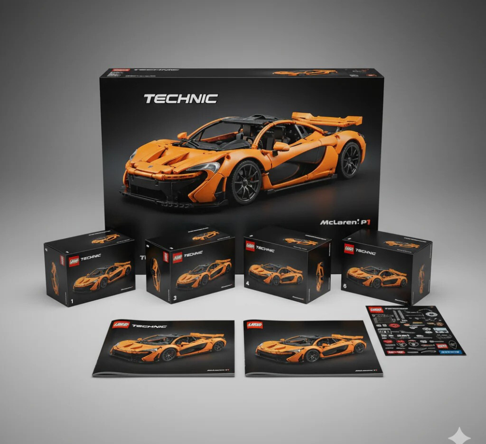 RB McLaren P1  (3877 pcs)